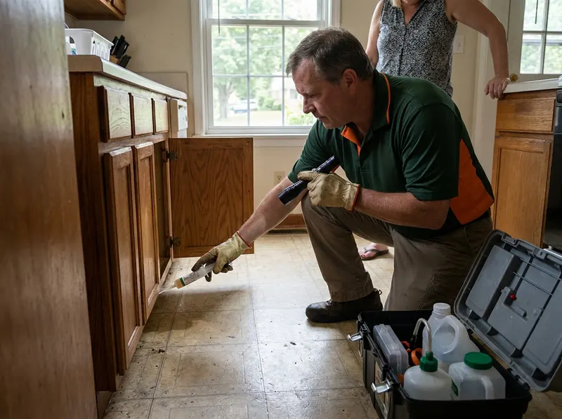 Cockroach Baiting and Elimination in Charleston, WV