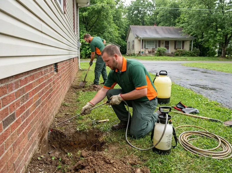 Subterranean Termite Remediation in Charleston, WV